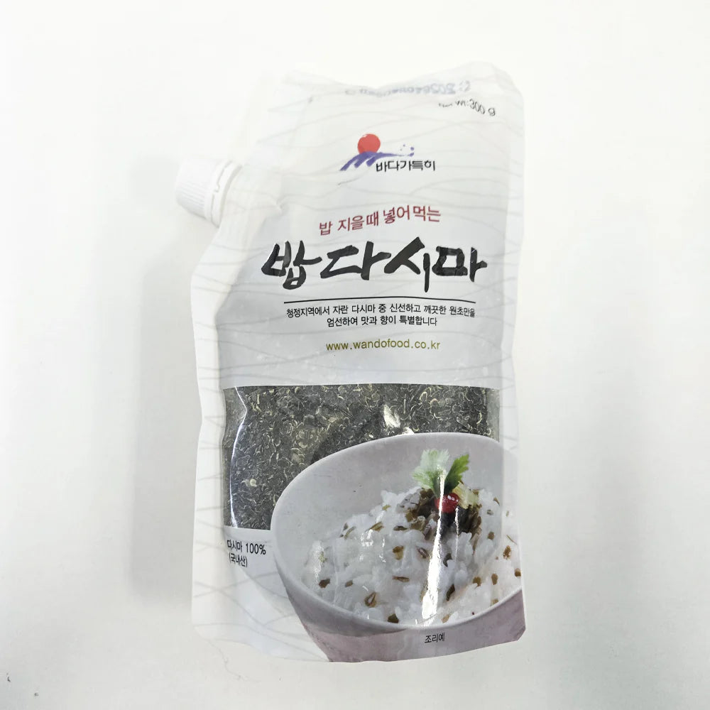 완도바다식품 - 밥지을 때 넣어먹는 밥다시마 300g